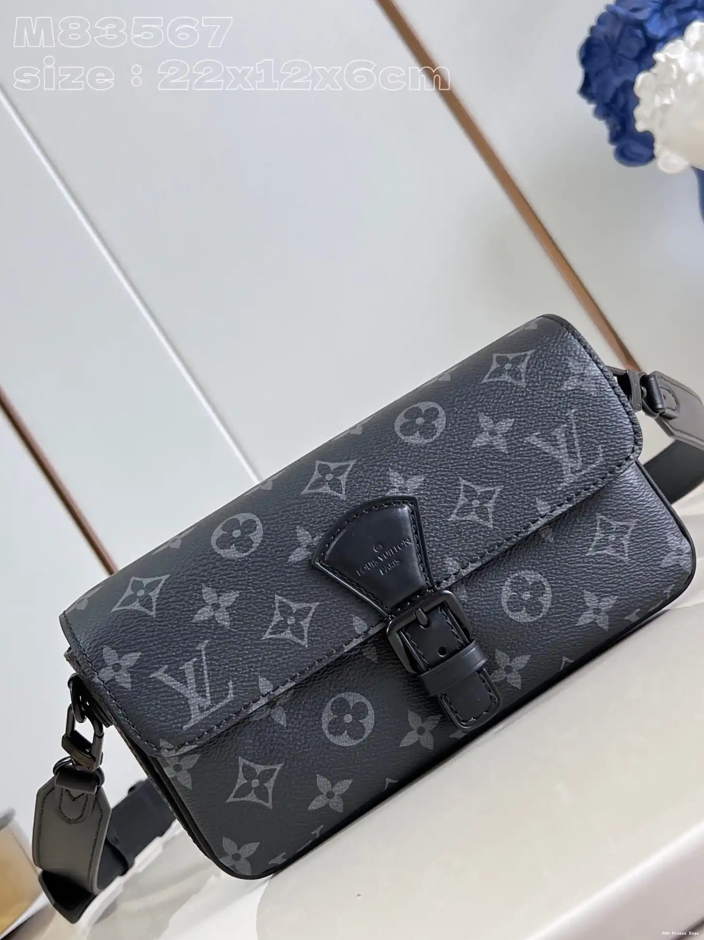 AAA Pruses Bags Wearable LOUIS Montsouris VUITTON Wallet 0622